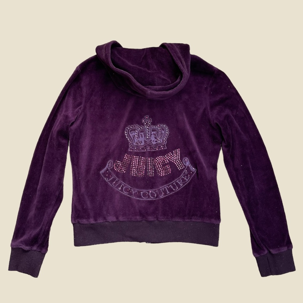 early 2000s Juicy Couture Velour Tracksuit Jacket